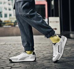 Leisure Casual Shoes For Men Lightweight Sneakers Breathable Cheap Clearance Korean Style Common Offer Without Leather Man Shoe