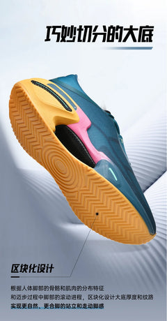 Men's Basketball Shoes Breathable Cushioning Non-Slip Wearable Runing Shoes Gym Training Athletic Basketball Sneakers for Women