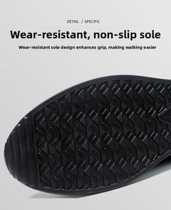 New 2026 Men's Casual Comfortable Breathable Sports Shoes Lightweight Anti-slip Wear-resistant Canvas Low-top round Toe Slip-On
