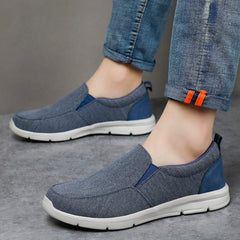 Men Casual Shoes Canvas Breathable Loafers Men Fashion New Male Comfortable Outdoor Walking Shoes Classic Loafers Men Sneakers