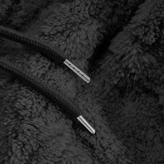 Autumn and winter leisure men's high street jacquard double-sided velvet hooded sports trend pullover sweater jacket