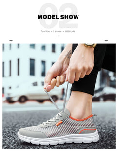 Men Shoes Spring Summer Soft Loafers Walking Shoes Lightweight Mesh Casual Shoes Men Sneakers Tenis Masculino Zapatillas Hombre