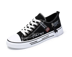 Fashion Men's Canvas Shoes Summer Breathable Men Casual Shoes Outdoor High Quality Sneakers Comfortable Low-Top Men tennis Shoes