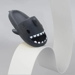 2024 Summer Shark Slippers Women Slides Men Bathroom Flip Flops Home Anti-Skid Flat Shoes Outdoor Fins Removable Slides Sandals