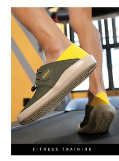 Hot Summer Mesh Men's Shoes Fashion Breathable Men Casual Shoes Handmade Flat Wading Shoes Outdoor Men Sneakers Big Size 38-46