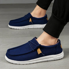 Canvas Loafers Comfortable Walking Flats for Man  Non Slip Soft Moccasins Sneakers Summer loafers Men Casual Shoes Slip on