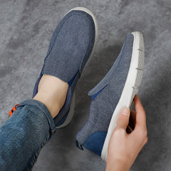 Men Casual Shoes Canvas Breathable Loafers Men Fashion New Male Comfortable Outdoor Walking Shoes Classic Loafers Men Sneakers
