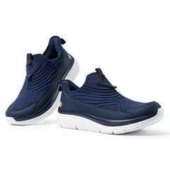 Fitville Wide Men'S Slip-On Running Shoes Lightweight Breathable Outdoor Casual Sports Walking Shoes Sneakers For Swollen Feet