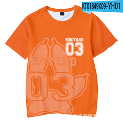 New The Foxhole Court Palmetto State Foxes Lacrosse Jersey Cosplay WILDS MINYARD 3D T-shirt Men/Women Graphic Tees Streetwear