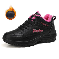New 2025 Autumn Winter Sneakers Women Comfort Soft Sole Non Slip Casual Shoes for Women PU Waterproof Sport Shoes Zapatillas