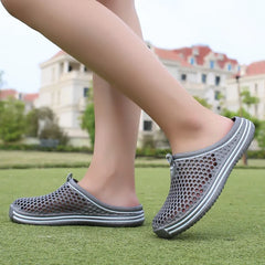 YRZL Men Slippers Lightweight Breathable Fashion Women Shower Slipper High Quality Beach Couple Flip Flop Swimming Shoes