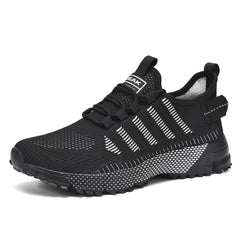 Men's lightweight sneakers summer new breathable anti-slip outdoor racing running shoes fashion Joker student speed sports shoes