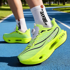Men's Breathable Casual Sports Training Shoes, Unisex Comfortable and Versatile Casual Sneakers, Durable with Good Grip, Laceless Low-Top Design, Suitable for All Seasons, Gym Training, Running, Daily Casual Wear, Park Workou