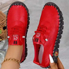 Women Sneakers 2024 New Spring Summer Loafers Soft-soled Roman Breathable Sneakers Women Retro Plus Size Single Shoes for Women