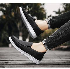 Brand Men's Shoes Canvas Breathable Casual Shoes Men Sneakers Flat Light Outdoor Walking Shoes Zapatillas Hombre Plus Size 39-47