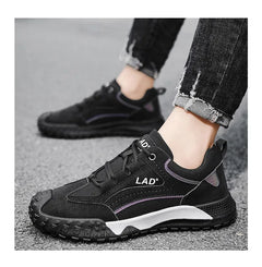 High Quality Men's Sneakers Classics Men Lace-up Shoe for Outdoor Breathable Hiking Shoes Comfortable Sneakers Male Safety Shoes