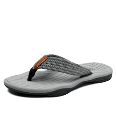 Home Flip Flops Fashion Men's Slippers Outdoor Sandals Summer Beach Shoes Size 39-46
