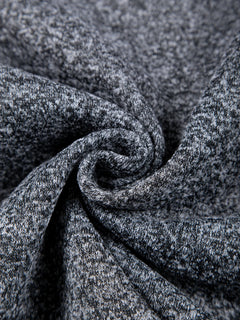 Men's Warm Crew Neck Sweatshirt Fleece Lined Thermal Pullover Autumn Winter Fashion Casual Sweater Loose Knit Long Sleeve Hoodie