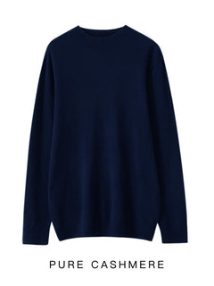 New Men's 100% Merino Wool Mock Neck Pullover Soft Warm Jumpers Quality Cashmere Sweater Casual Smart Knitwear Basic Tops Clothi