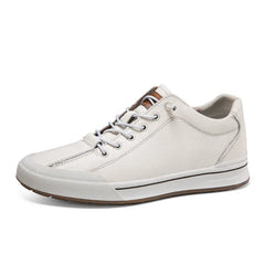 Genuine Leather Casual Shoes for Men 6CM Height Increase Sports Shoes High Quality Flats Shoes Male Brand Office Work Shoe