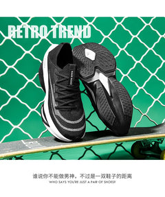 Marathon Air Cushion Casual Men Sports Running Shoes Breathable Lightweight Womens Comfortabl Athletic Nonskid Sneakers Footwear