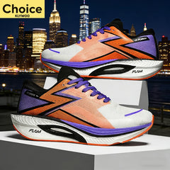 Running Shoes Carbon Board Speciality Marathon Men Sports Breathable Lightweight Women's Comfortable Athletic Nonskid Sneakers