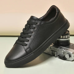 Luxury Brand Men's Sneakers Genuine Leather Casual Shoes Leisure Walk Men Shoes All-match Outdoor Skateboard Footwear For Male