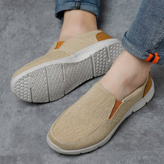 Men Casual Shoes Canvas Breathable Loafers Men Fashion New Male Comfortable Outdoor Walking Shoes Classic Loafers Men Sneakers