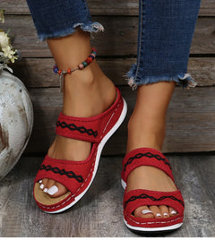 Customizable 2025 New UZZDSS Women Sandals Orthopedic Slippers Summer Shoes Tailor-made Suits WTX372803