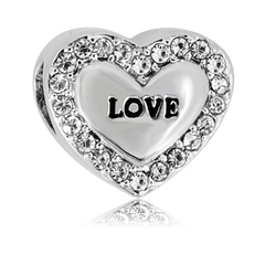 Heart-Shaped Mother's Day Bracelet with DIY Beads
