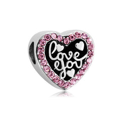 Heart-Shaped Mother's Day Bracelet with DIY Beads