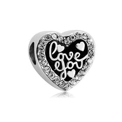 Heart-Shaped Mother's Day Bracelet with DIY Beads
