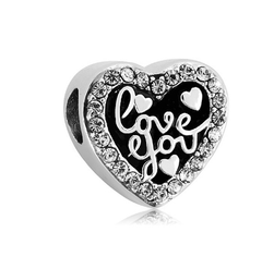 Heart-Shaped Mother's Day Bracelet with DIY Beads