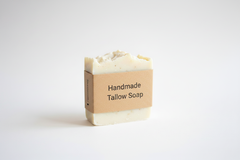 Handmade Tallow Soap with Label