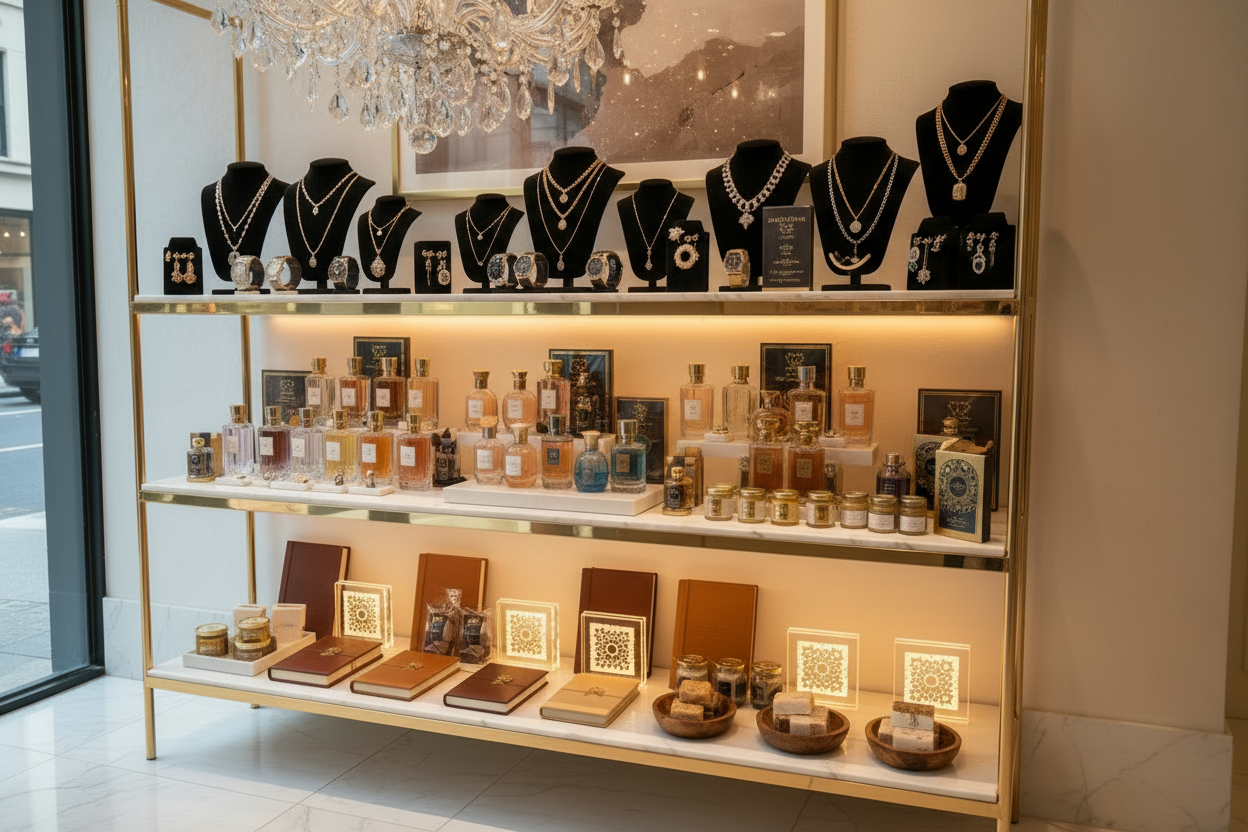 Ultra-Luxury Boutique Store Display
